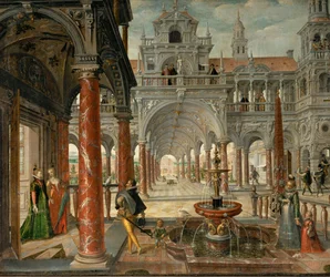 Palace with Distinguished Visitors