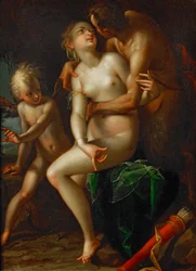 Jupiter, Antiope and Amor