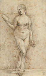 Nude with Mirror (Vanitas)