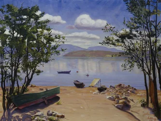 View over Mjøsa
