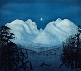 Winter night in Rondane