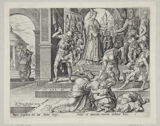 Athaliah Destroying the Royal Progeny