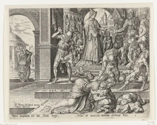 Queen Athaliah Orders the Killing of the Royal Children