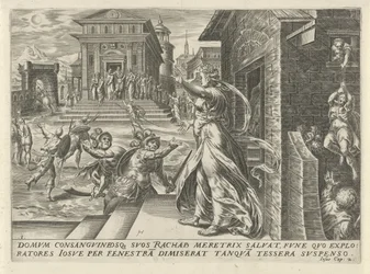 Rahab Lets the Spies Escape through the Window