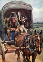 Barkis Drives David to Yarmouth
