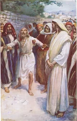 Bartimaeus, illustration from Harold Copping Pictures: The Crown Series