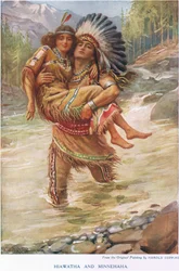 Hiawatha and Minehaha