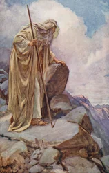 Old Testament: Moses on Mount Pisgah