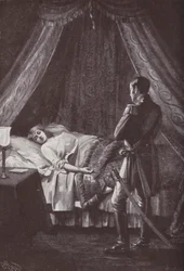 Illustration for Vanity Fair by William Makepeace Thackeray