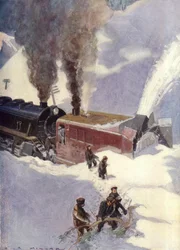 A Rotary Snow Plough
