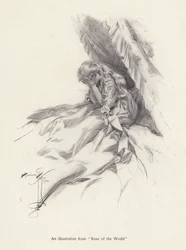 Rosamond English, a Character from Rose of the World, a Novel by Egerton Castle