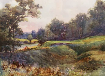 Golf Courses: Cassiobury Park, the New Eighteenth Hole