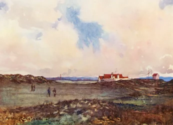 Golf Courses: Portmarnock, the Second Shot at the Eighteenth Hole