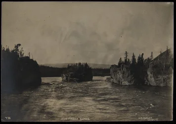 Five Fingers Rapids, Photographer, H.C. Barley, Skagway, Undated