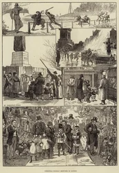 Christmas Holiday Sketches in London