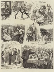 Home from the War, Tommy Atkins Revisits His Native Village