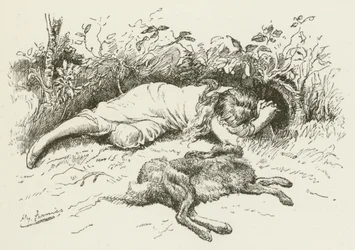 Illustration for Sylvie and Bruno by Lewis Carroll
