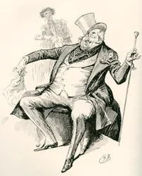 Joey B. (Illustration for the Charles Dickens novel Dombey and Son)