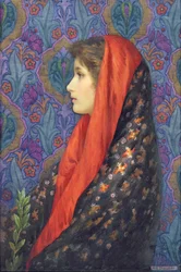 Lady with a shawl