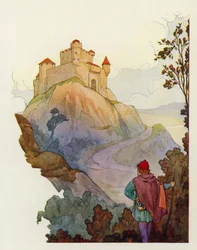 On the height stood Evil Hold, Isambart