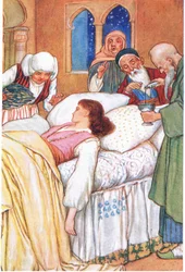 Princess Aldebonda and her Physicians (from the story 