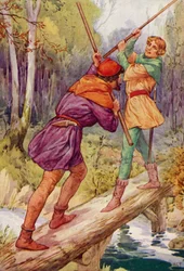 Robin Hood and Little John