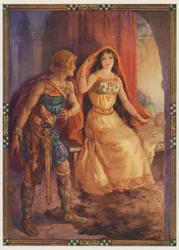 "The lady uncovered her face", The Loathly Lady and the Gallant Knight
