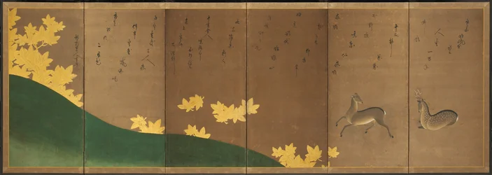 Deer with Maples