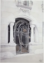 Entrance to 