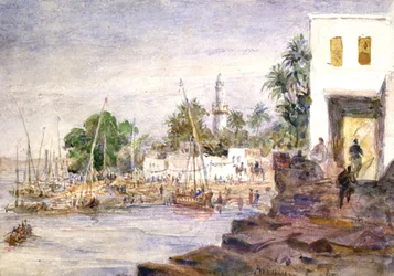 View of Aswan, Egypt