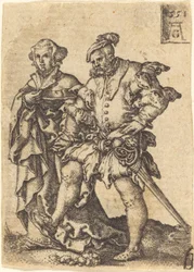 Dancing Couple, 1551