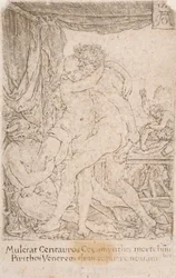 Hercules and Hippodameia, from the Series: The Labours of Hercules (10)