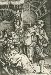 Joseph Fleeing from Potiphar
