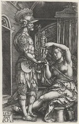 Medea Giving a Statue to Jason