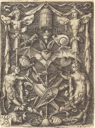 Ornament with Trophy of Arms