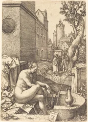 Susanna Surprised by the Two Elders