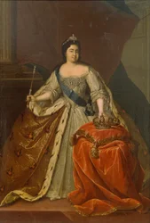 Portrait of Empress Catherine I, 1684-1727