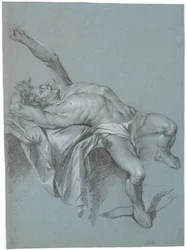 Polyfem Bound? (Reclining Man with Left Arm Raised)