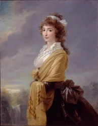 Portrait of Countess Elisabeth von Thun-Hohenstein