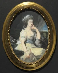 Portrait of Maria Wilhelmine, Countess Thun-Hohenstein