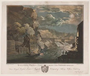 Schaaning Falls in Tisdedahlen near Friderichshald