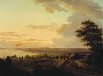 Zealand Landscape, Evening