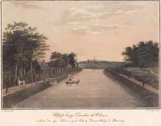 View Along the Canal to Odense