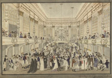 Masked Ball in the Redoutensaal of the Vienna Hofburg