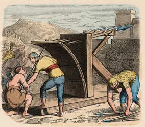Ancient Rome: Weaponry, Ballista, Machine Used During Siege