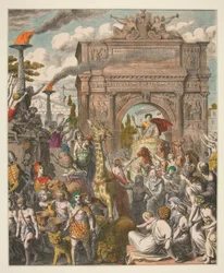 Pictures of the Antiquity - XV. The Romans - Triumphal Entry