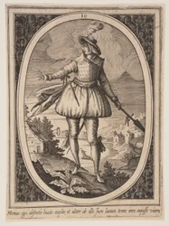 Plate 10 from Military Figures
