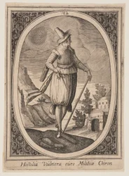 Plate 12 from Military Figures