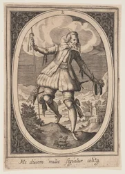 Plate 2 from Military Figures
