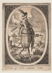 Plate 3 from Military Figures